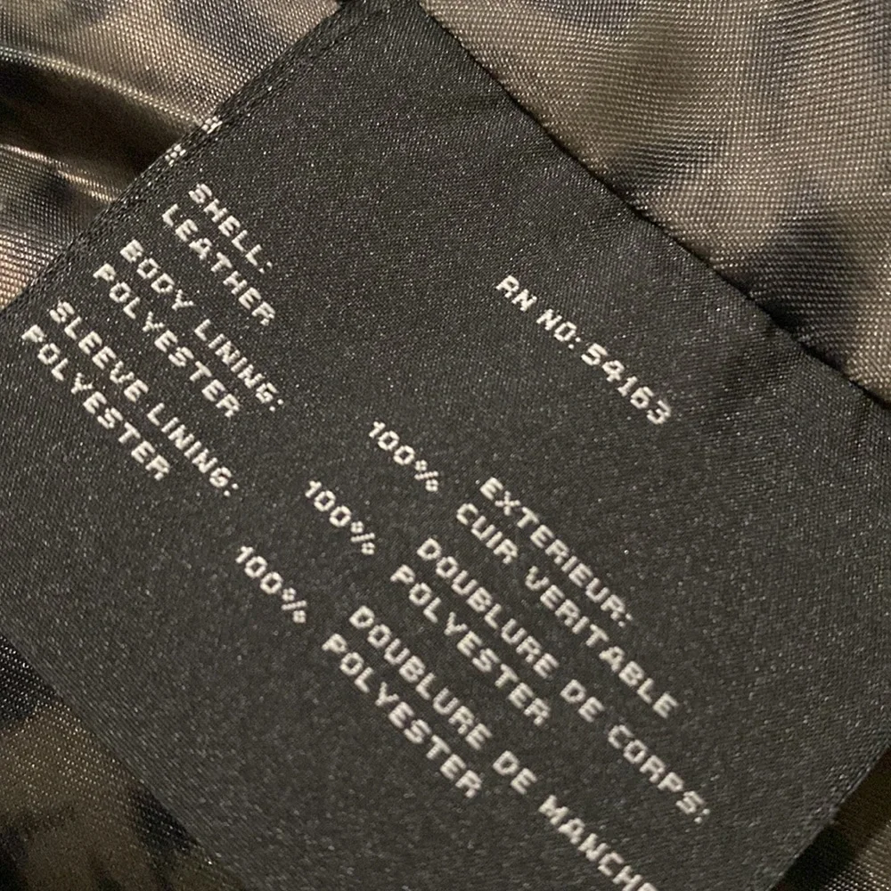 Marc New York by Andrew Marc leather green jacket